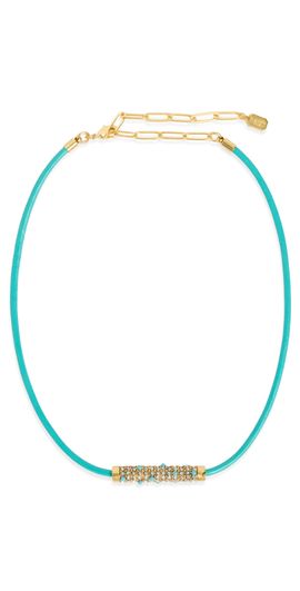 Elizabeth Cole Elizabeth Cole Vivi Necklace Turquoise One
