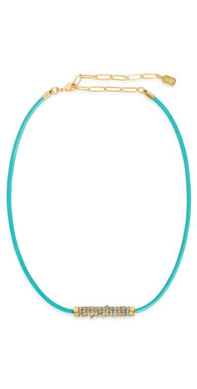 Elizabeth Cole Elizabeth Cole Vivi Necklace Turquoise One