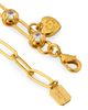 Elizabeth Cole Women's Hyacinth 24K-Gold-Plated & Crystal Charm Bracelet - 4