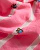 Elizabeth Gillett Embroidered Floral Stripe Cotton Bandana - 2