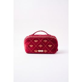 Elizabeth Scarlett Elizabeth Scarlett Bee Trellis Open Flat Makeup Bag