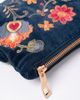 Elizabeth Scarlett Elizabeth Scarlett Botanical Garden Velvet Everyday Pouch - 2