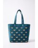 Elizabeth Scarlett Elizabeth Scarlett Honey Bee Velvet Tote - 1
