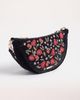 Elizabeth Scarlett Elizabeth Scarlett Poppy Meadow Velvet Crossbody Sling Bag - 2