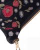 Elizabeth Scarlett Elizabeth Scarlett Poppy Meadow Velvet Everyday Pouch - 3