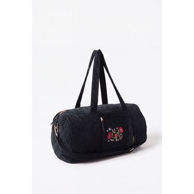 Elizabeth Scarlett Elizabeth Scarlett Poppy Meadow Velvet Overnight Bag