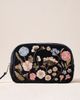 Elizabeth Scarlett Elizabeth Scarlett Pressed Flowers Velvet Makeup Bag - 1