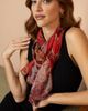 Elizabetta Elizabetta Alessandra - Long Sheer Silk Scarf for Women - 2