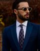 Elizabetta Elizabetta Amalfi - Extra Long Silk Jacquard Tie for Men - 2