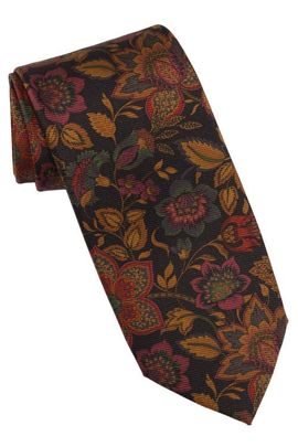 Elizabetta Elizabetta Calvino - Extra Long Printed Silk Tie for Men