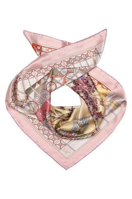 Elizabetta Elizabetta Garden of Dreams - Hand Rolled Silk Foulard for Women