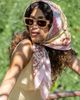 Elizabetta Elizabetta Garden of Dreams - Hand Rolled Silk Foulard for Women - 2
