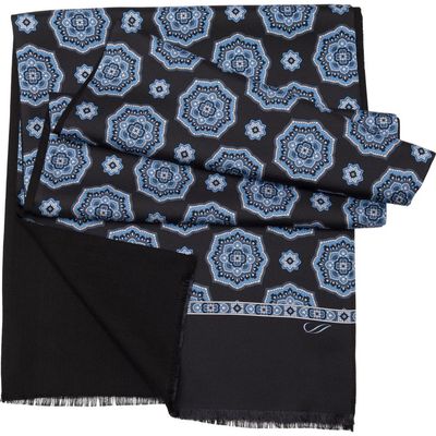 Elizabetta Elizabetta Jove - Wool Backed Silk Scarf for Men