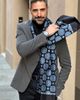 Elizabetta Elizabetta Jove - Wool Backed Silk Scarf for Men - 2