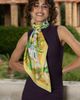 Elizabetta Elizabetta Limoni Fioriti - Silk Foulard for Women - 2