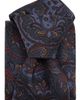 Elizabetta Elizabetta Marsala - Printed Madder Silk Tie for Men - 3