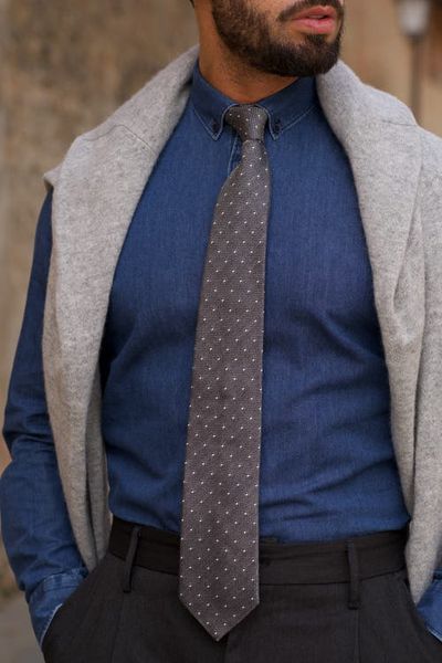 Elizabetta Elizabetta Mattei - Silk Grenadine Tie for Men