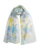 Elizabetta Elizabetta Meadow - Long Sheer Silk Scarf for Women - 1