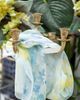 Elizabetta Elizabetta Meadow - Long Sheer Silk Scarf for Women - 4