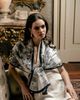 Elizabetta Elizabetta Toile - Long Silk Scarf for Women - 5
