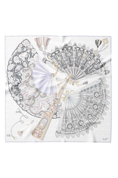 Elizabetta Elizabetta Venetian Fan - Silk Bandana