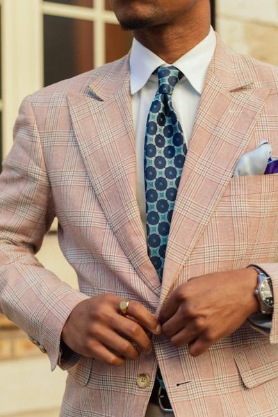 Elizabetta Elizabetta Zuccari - Extra Long Silk Jacquard Tie for Men