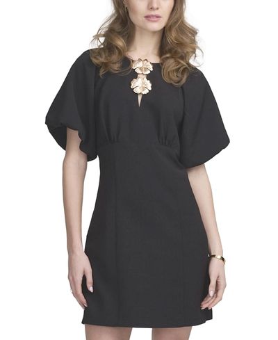 Elle Collection Elle Collection Balloon Sleeve Dress