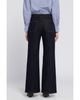 Elle Collection Elle Collection Dark Wash Patch Pocket Wide Leg Jean - 2