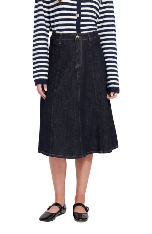 ELLE Collection - Denim Midi Skirt