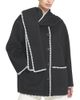 Elle Collection Elle Collection Detachable Scarf Coat - 1