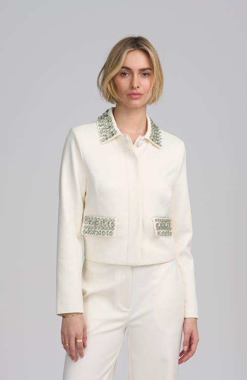 ELLE Collection - Embellished Boxy Jacket