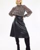 ELLE Collection ELLE Collection Faux Leather Skirt - 2