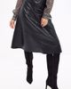 ELLE Collection ELLE Collection Faux Leather Skirt - 3