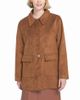 Elle Collection Elle Collection Faux Suede Car Coat - 1