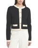 Elle Collection Elle Collection Fine Gauage Light Weight Framed Cardigan - 1