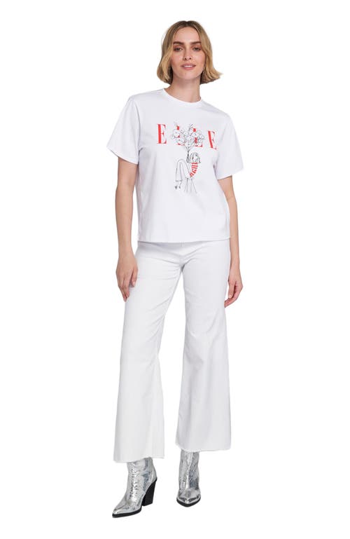 ELLE Collection ELLE Collection Flowers Graphic Tee T-Shirt