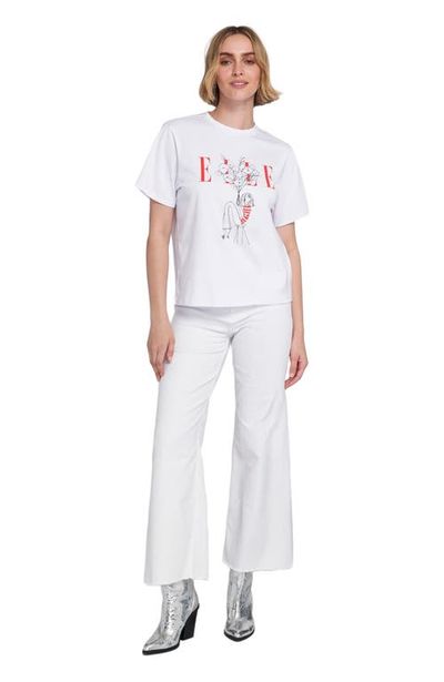 ELLE Collection ELLE Collection Flowers Graphic Tee T-Shirt