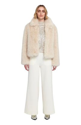 ELLE Collection ELLE Collection Fluffy Jacket Teddy Coat