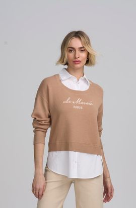 ELLE Collection ELLE Collection Le Marais Twofer Sweater