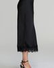 ELLE Collection ELLE Collection Satin Lace Hem Skirt - 2