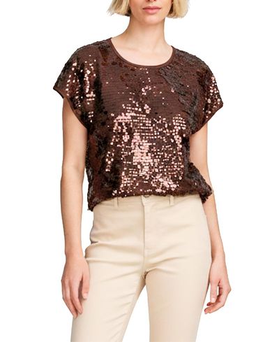Elle Collection Elle Collection Sequin Tee