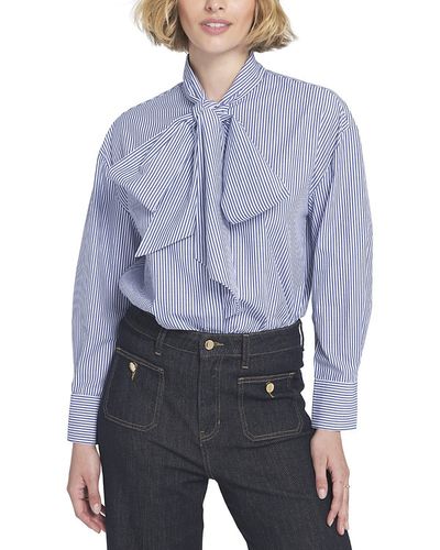 Elle Collection Elle Collection Striped Bow Shirt