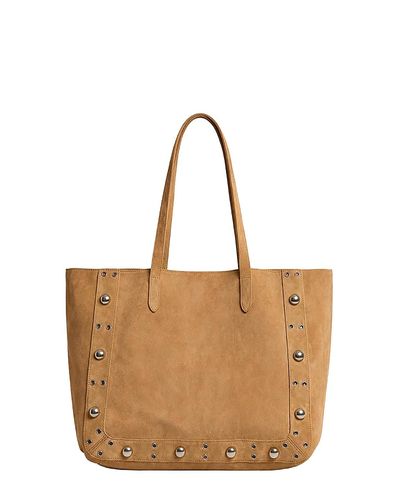 Elle Collection Elle Collection Suede Grommet Tote Bag