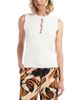 Elle Collection Elle Collection Women's Knit Top with Embellish Trims - 1