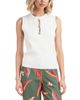 Elle Collection Elle Collection Women's Knit Top with Embellish Trims - 2