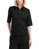 Elle Collection Elle Collection Women's Lace Inset Shirt - 1