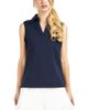 Elle Collection Elle Collection Women's Sleeveless Polo - 1