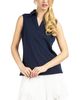Elle Collection Elle Collection Women's Sleeveless Polo - 3