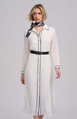 ELLE Collection ELLE Collection Woven Pleated Dress