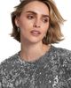 Elle Collection Elle Long Sleeve Sequin Shift Dress - 3